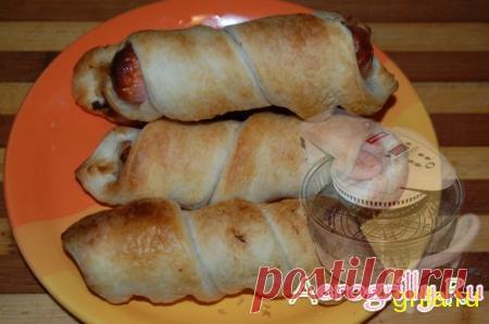 Аэрогриль: Сосиски в слоеном тесте с горчицей - рецепт для аэрогриля и готовки блюда с фото . Сосиски в слоеном тесте с горчицей в аэрогриле | Гриландия