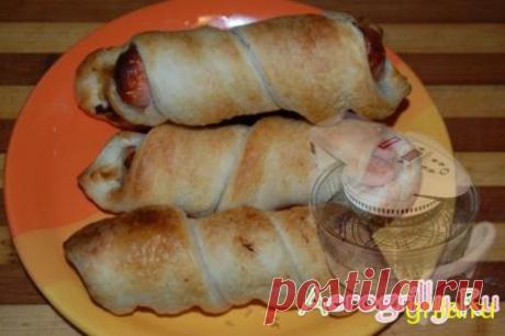 Аэрогриль: Сосиски в слоеном тесте с горчицей - рецепт для аэрогриля и готовки блюда с фото . Сосиски в слоеном тесте с горчицей в аэрогриле | Гриландия