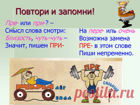 Приставки пре- и при-. Как не ошибиться на письме | Мария Ивановна | Яндекс Дзен