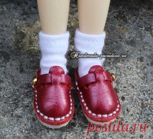 Обувь и сумки из кожи для кукол. Шаблоны - Handmade-Paradise
