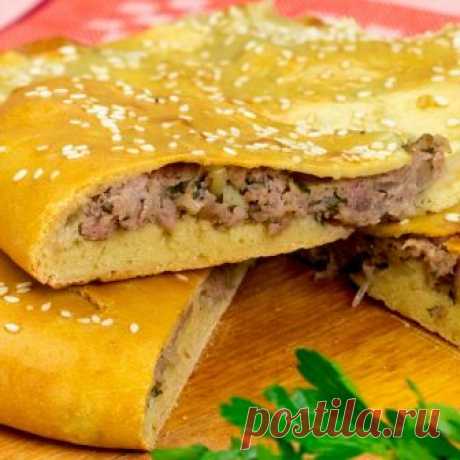 Вкуснейшие лепешки с мясом всего из нескольких ингредиентов (из пресного теста на кефире) - рецепт опробованный