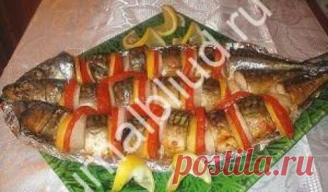 Скумбрия запеченная в духовке
