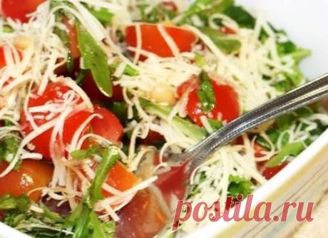 Салат с рукколой - пошаговый кулинарный рецепт с фото. / Простые рецепты