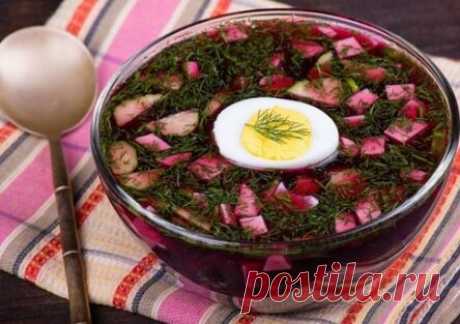 Очень вкусный и освежающий холодник из свеклы — идеальный суп в летнюю жару!