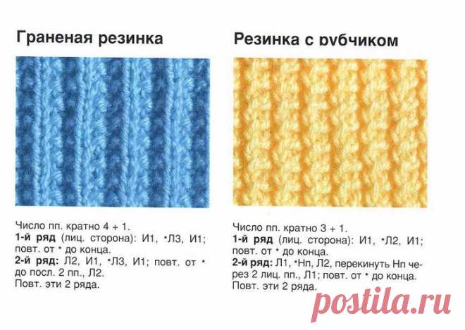 Английская резинка спицами несколько вариантов как вязать