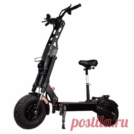 [eu direct] flj k6 40ah 60v 6000w dual motor 13 inches tires 85km/h top speed 90-120km mileage range electric scooter vehicle Sale