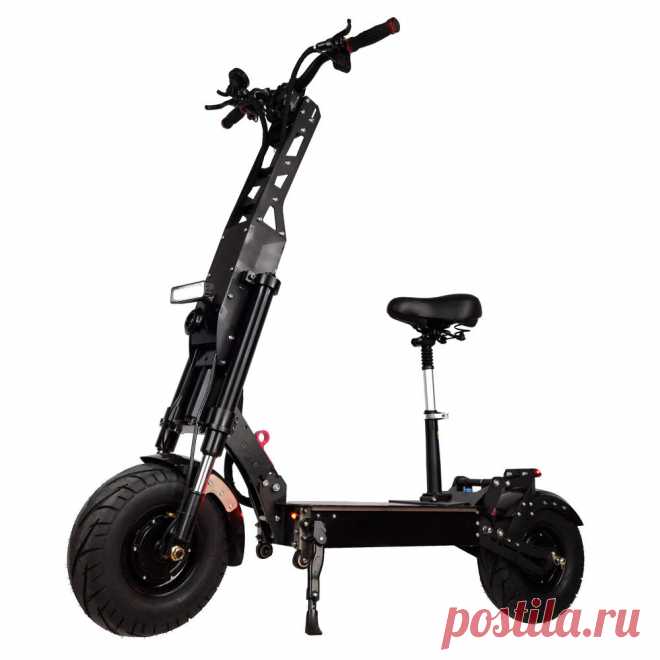 [eu direct] flj k6 40ah 60v 6000w dual motor 13 inches tires 85km/h top speed 90-120km mileage range electric scooter vehicle Sale