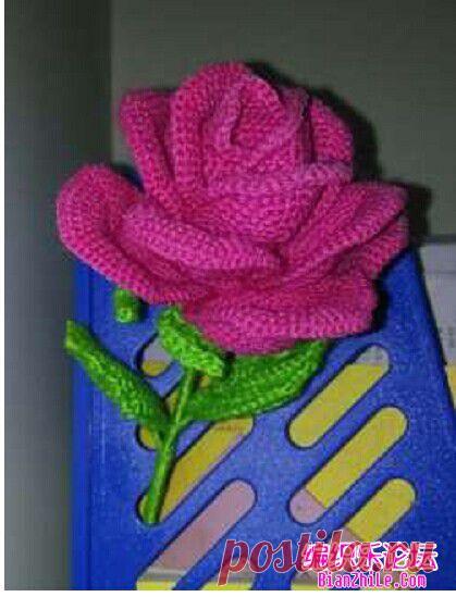 俄罗斯版的玫瑰花钩法（中文版教程）-编织乐论坛