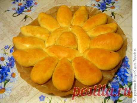 Отрывной пирог с курицей и грибами