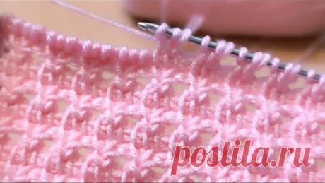İki şiş örgüsünden çevirdigim Tunus işi model