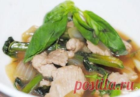 Свинина в воке - кулинарный рецепт на Повар.ру