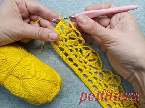 ПРЕЛЕСТНАЯ КАЙМА! Урок 102. Крючок для начинающих.