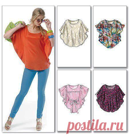 Простая выкройка летней туники | Дамские хитрости
