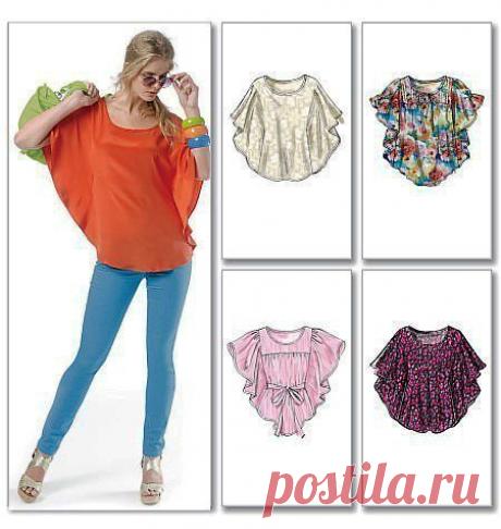 Простая выкройка летней туники | Дамские хитрости