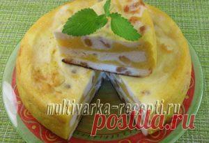 Творожно-тыквенная запеканка в мультиварке, рецепт с фото
