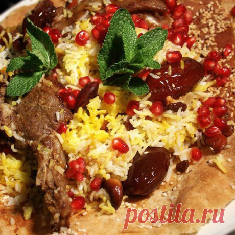 Плов бириани с бараниной