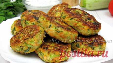 Котлеты из кабачков. Просто, бюджетно и вкусно! ☆ Удачный рецепт Как приготовить овощные кабачковые котлеты | Вкусные идеи от Натали | Дзен