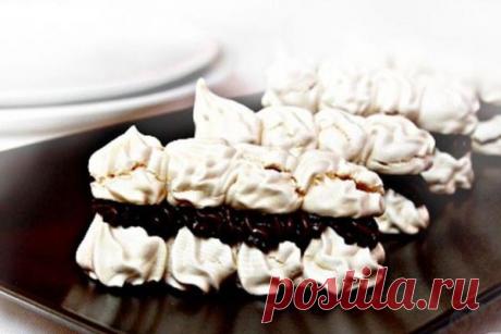 Безе с кофейной начинкой — Женская страничка