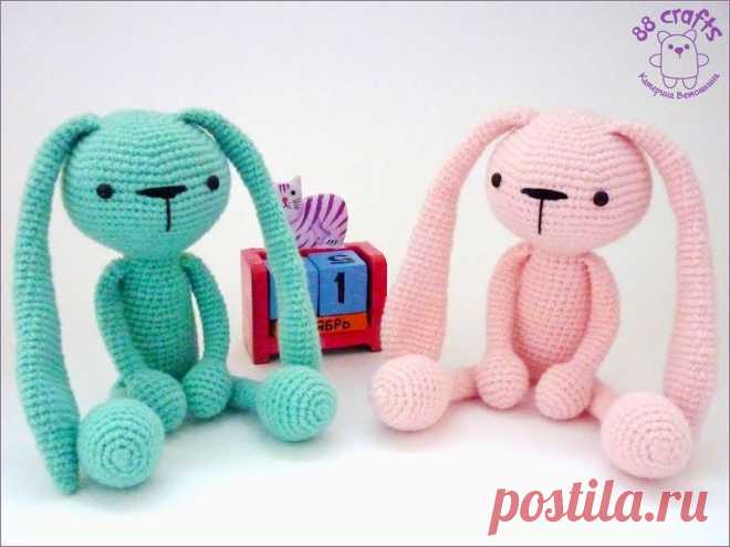 88 Crafts: Зайки длинноушки