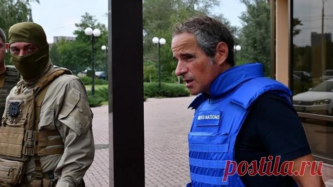 Знаю, не знаю: Гросси объяснил, почему МАГАТЭ не называет «грешника» при атаках по ЗАЭС