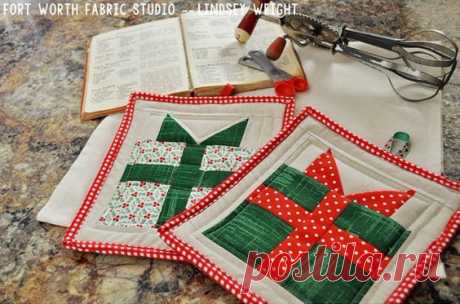 Пэчворк прихватки для кухни.