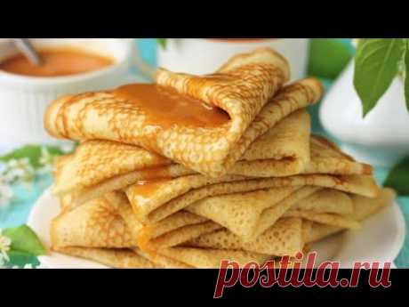 БЕРУ КЕФИР  СКАЗОЧНАЯ ВКУСНЯТИНА.  АЖУРНЫЕ БЛИНЧИКИ БЕЗ СОДЫ. БЛИНЫ 3 СТАКАНА.