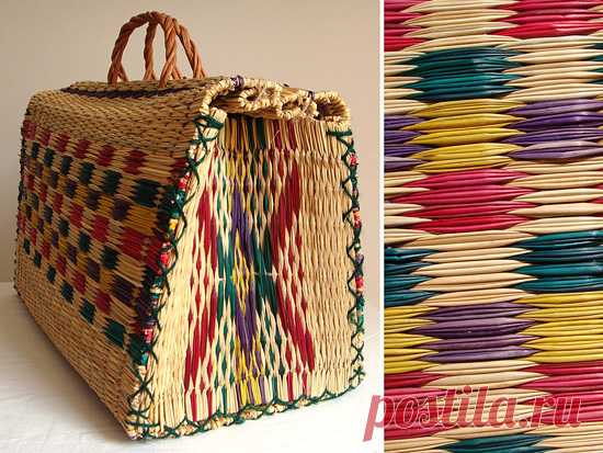 Стильные плетенные сумки корзинки своими руками
