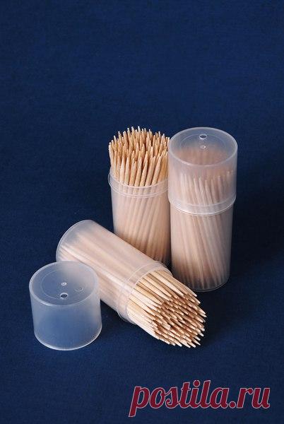 Зубочистки в хозяйстве