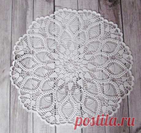 Салфетки крючком невероятной красоты