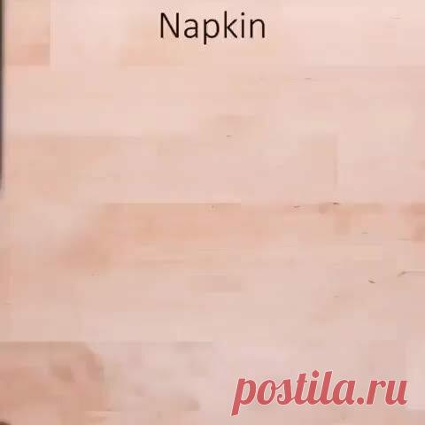 Способы подачи салфеток к столу