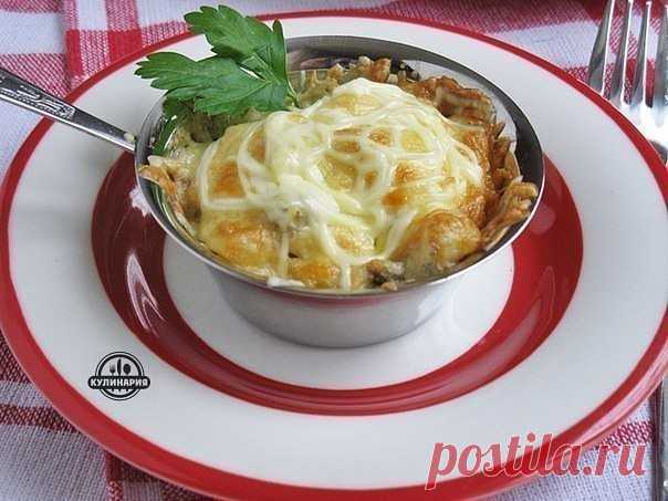 ЖЮЛЬЕН ИЗ КУРИЦЫ С ГРИБАМИ
