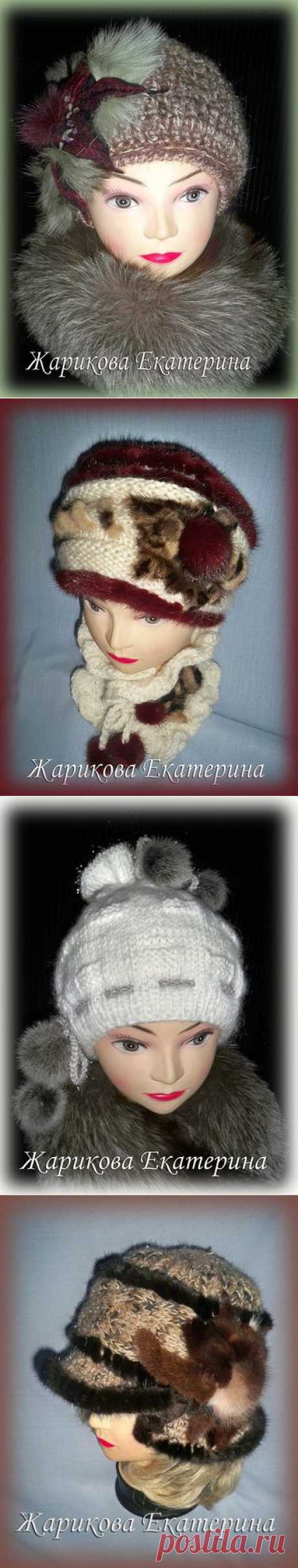 Шапочки Жариковой Екатерины.