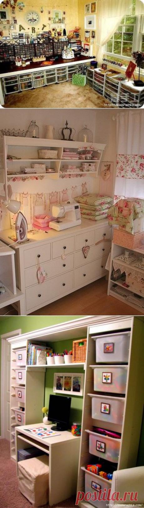 Идеи  - мастерской для рукодельниц..