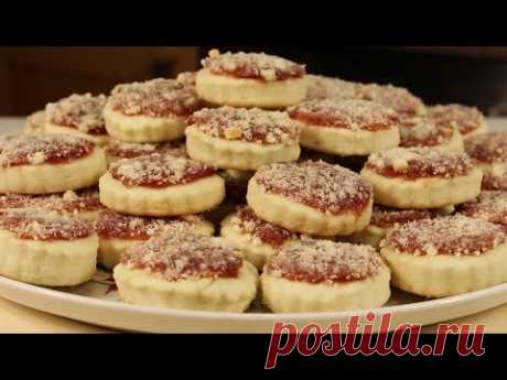 ПОСТНОЕ -значит ВКУСНОЕ! Постное  ПЕЧЕНЬЕ с ПОВИДЛОМ! Нежное и Рассыпчатое!