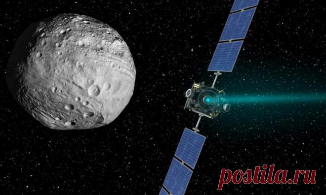 На Церере станция Dawn получила изображение кратера