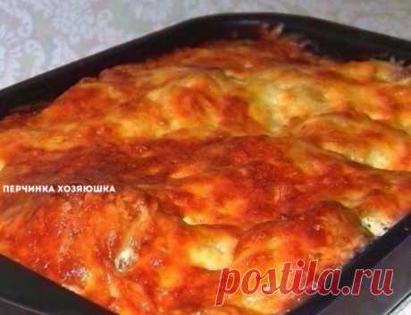 Гречка с курицей под сыром