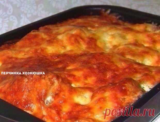 Гречка с курицей под сыром