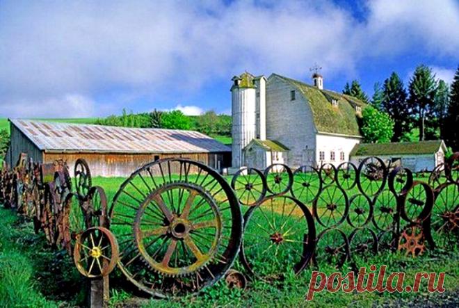 17 фото необычных заборов