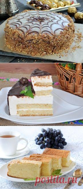 Торты в домашних условиях, рецепты приготовления с фото - медовые, шоколадные, бисквитные, сметанные и другие торты.