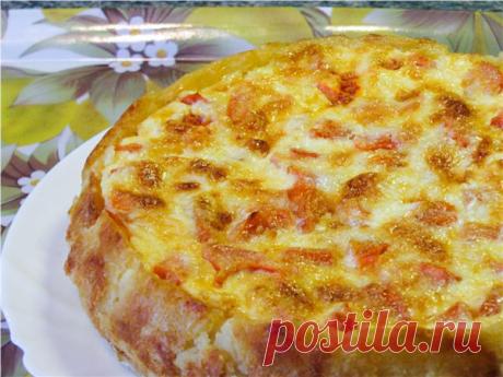 Вкусный пирог с селедкой