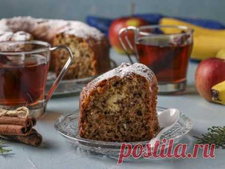 Банановый манник с яблоками — рецепт с фото пошагово. Как приготовить манник с яблоками и бананом?