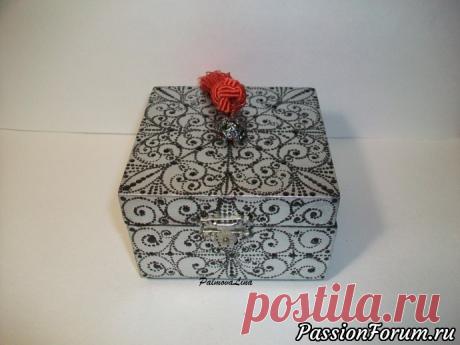 Шкатулки с точечной росписью. - запись пользователя Лина(Галина Пальмова) в сообществе Декупаж в категории Декупаж. Работы пользователей