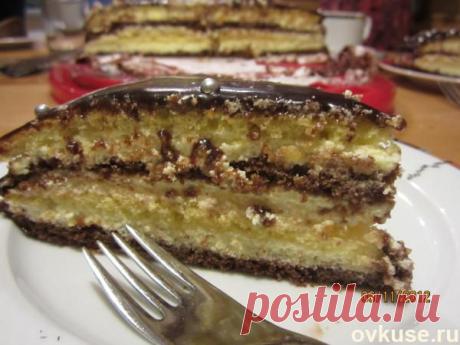 Торт "Птичье молоко" с манкой и лимоном - Простые рецепты Овкусе.ру
