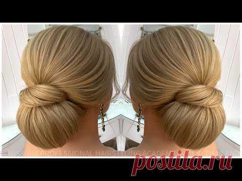 The Best Cute hairstyle idea/Chignon loose/Nissara HairstylistThailand
