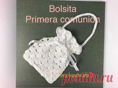 Bolsita Primera Comunión, paso a paso muy fácil