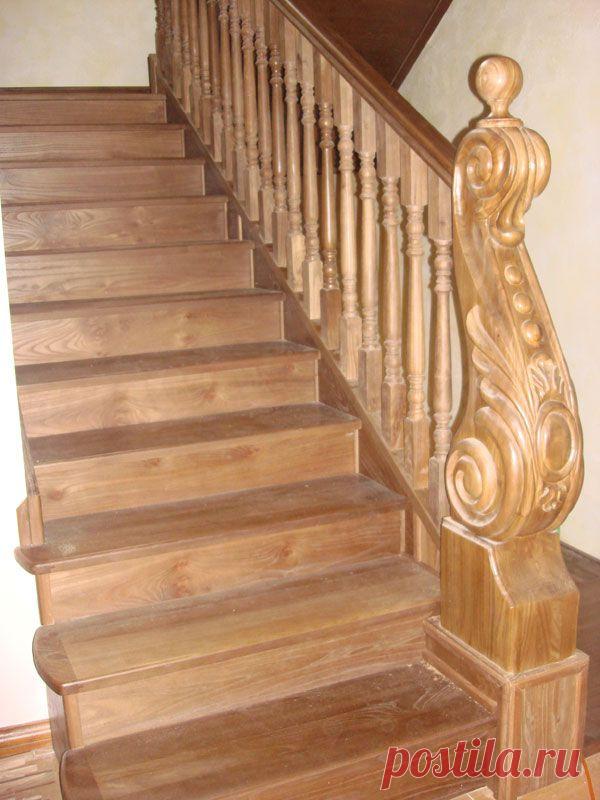Красивые деревянные лестницы. | ВСЁ ДЛЯ ДОМА