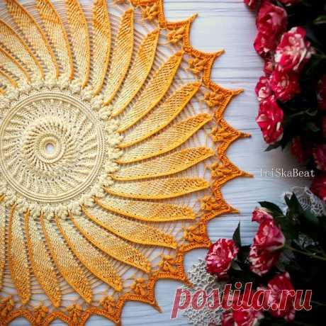 Photo by Irina Maleeva / doily patterns on April 01, 2021. May be an image of crochet.