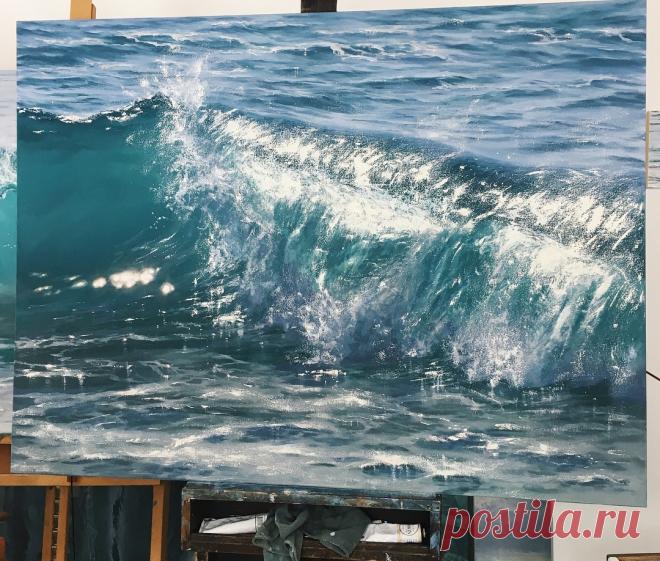 Художник Irina Cumberland: прохладное прикосновение воды в летнюю жару — Сделай сам, идеи для творчества - DIY Ideas