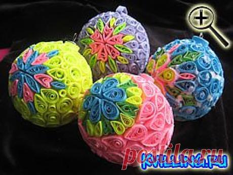 Новогодние шары.