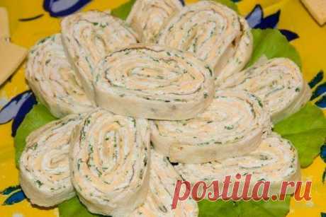 Лучшие кулинарные рецепты: Рулетик из  с курицей